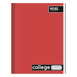 Cuaderno College Ross 80 Hojas Composición