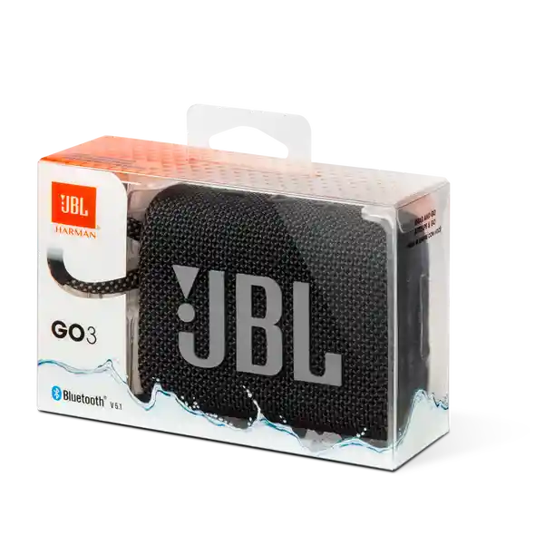 Jbl Go 3: Altavoz Bluetooth Portátil Con Sonido Potente