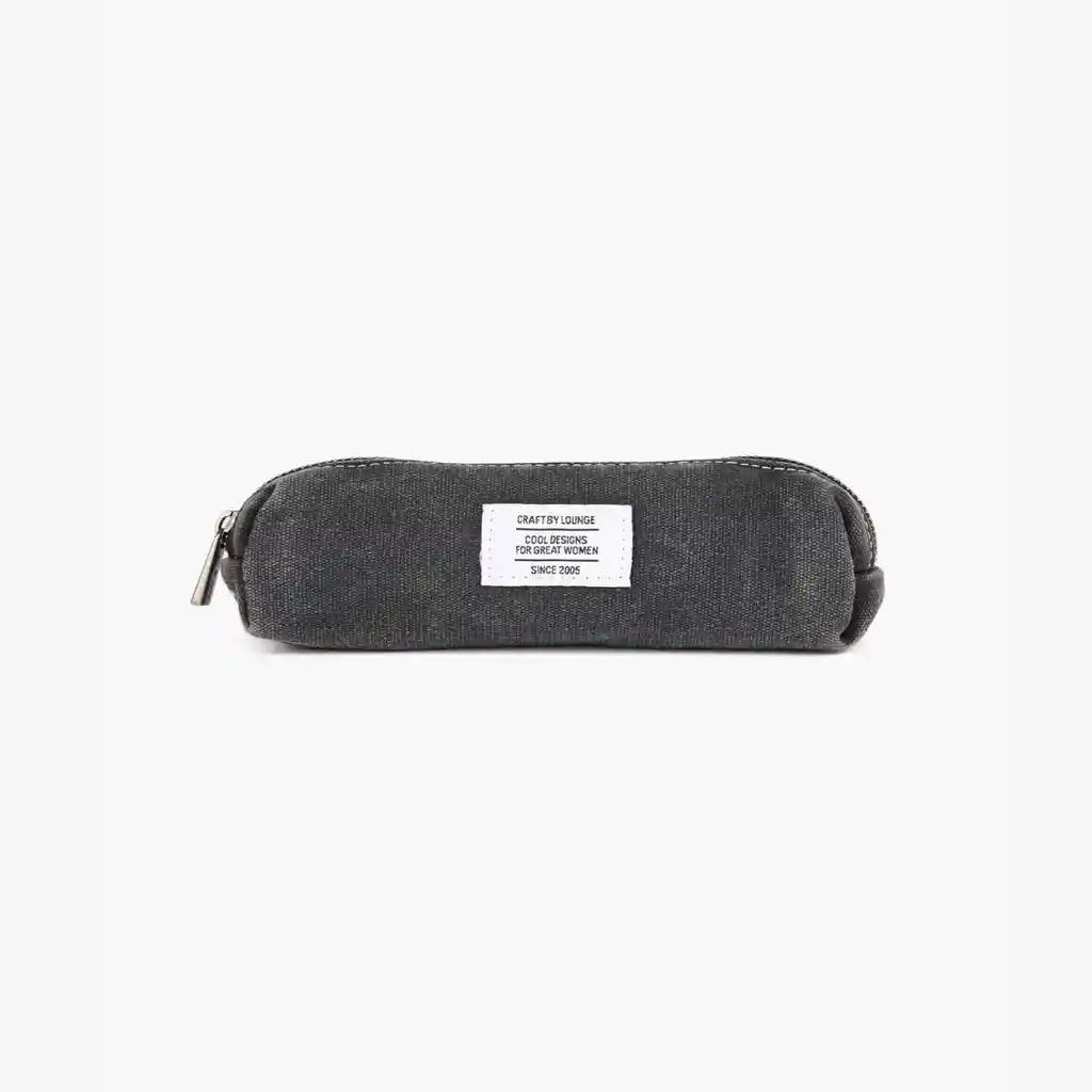 Estuche Mujer Denim Negro