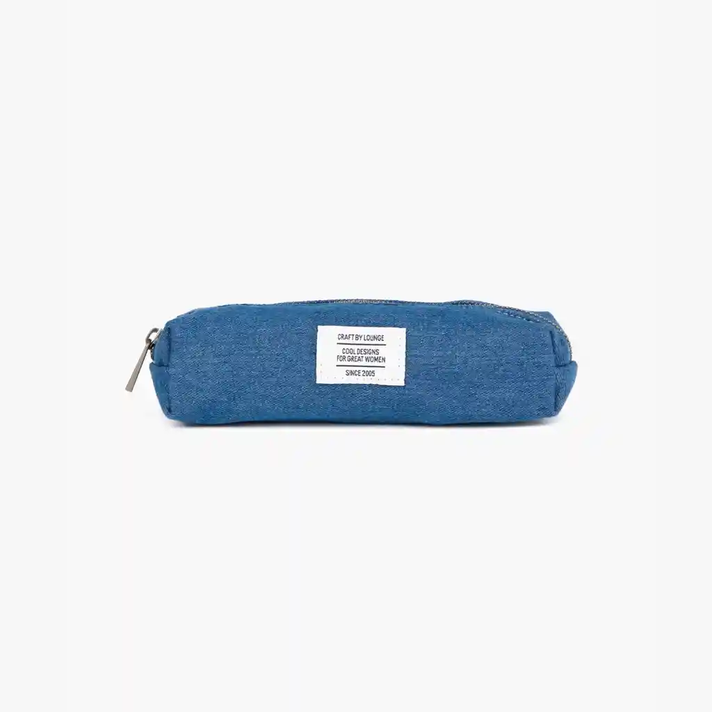 Estuche Mujer Denim Azul