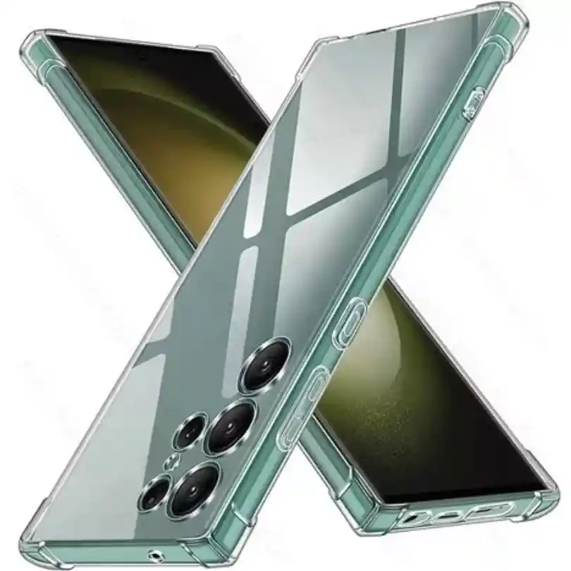 Carcasa Para Sasmung S24 Plus Transparente Con Bordes Reforzados