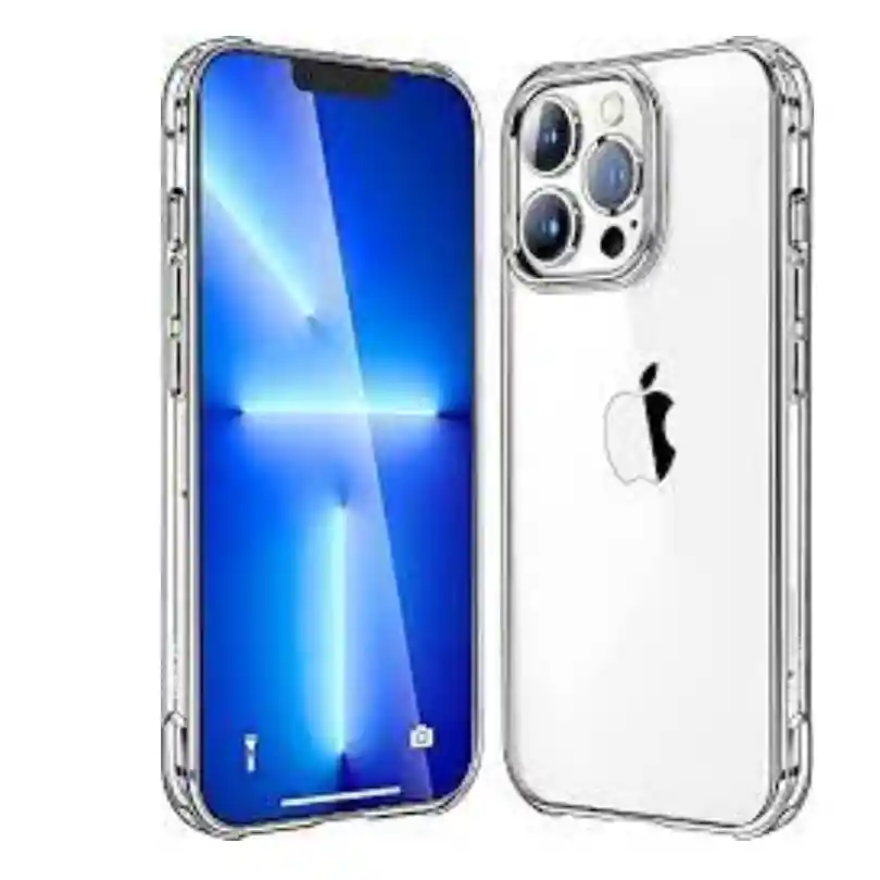 Carcasa Para Iphone 11 Pro Max Transparente Con Bordes Reforzados