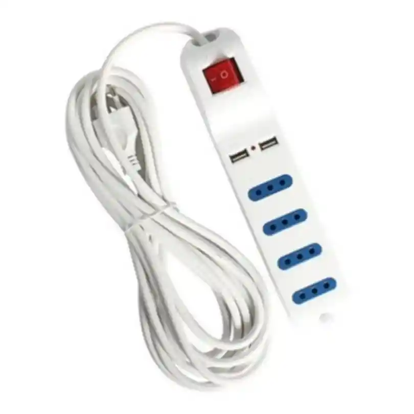 Alargador Zapatilla Con Usb