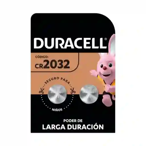 Pila 2032 Duracell Pack 2
