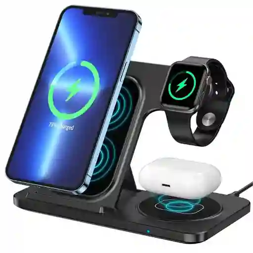 Cargador Para Celular Audifonos Y Reloj