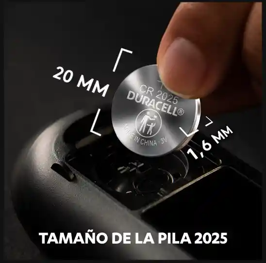 Pilas Duracell Cr2025 X1