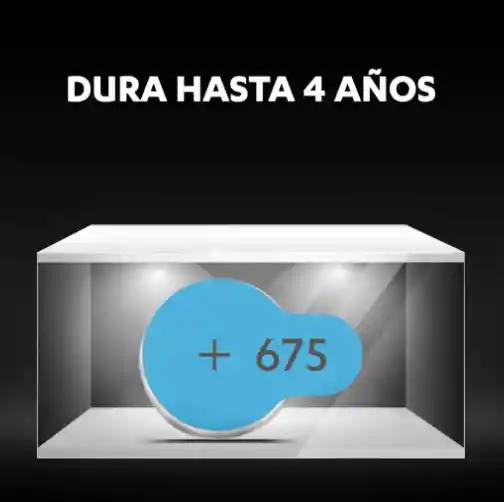 Pilas Auditivas Duracell D675 X6