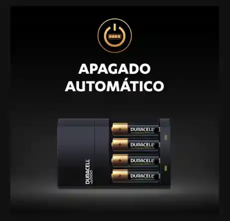 Cargador Para Pilas Duracell Incluye 4 Pilas Aa