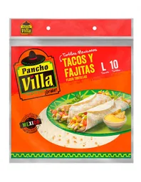 Tortillas Tacos Y Fajitas Pancho Villa 8u 224gr
