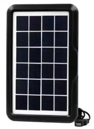 Cargador Panel Solar Portátil Celular Energía Solar Usb