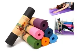 Mat De Yoga 4mm Ejercicios Yoga Fitness Deportes Gym En Casa