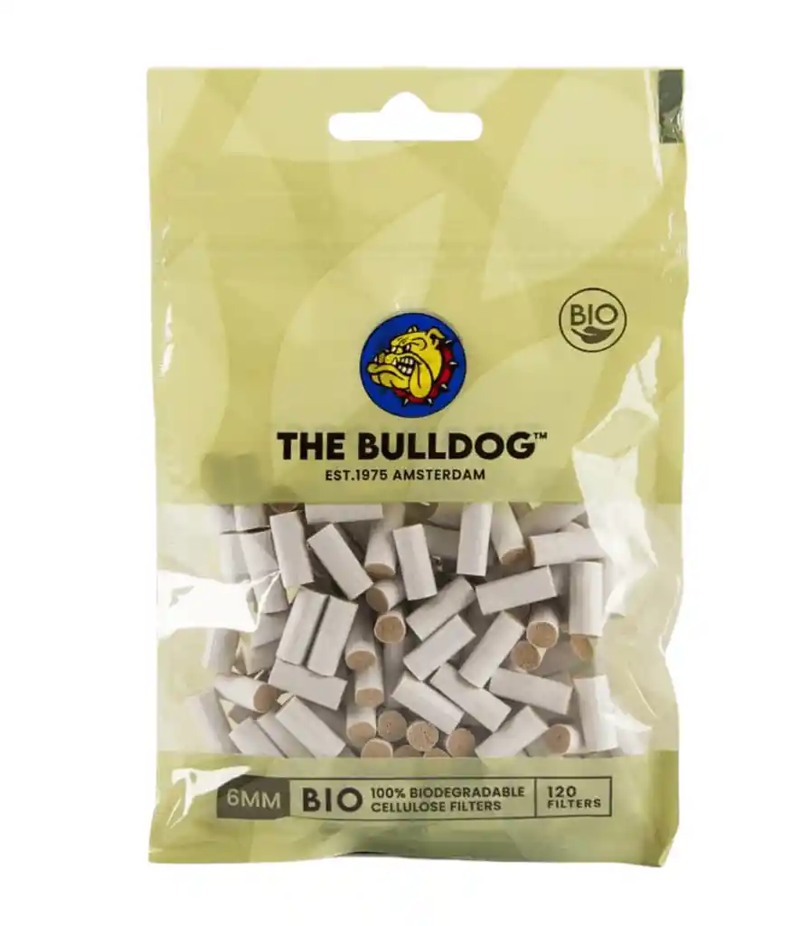 Filtros Biodegradables The Bulldog Amsterdam