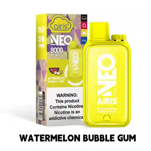 Vaper Watermelon Bubble Gum 8000 Puffs 5% - Airis Neo