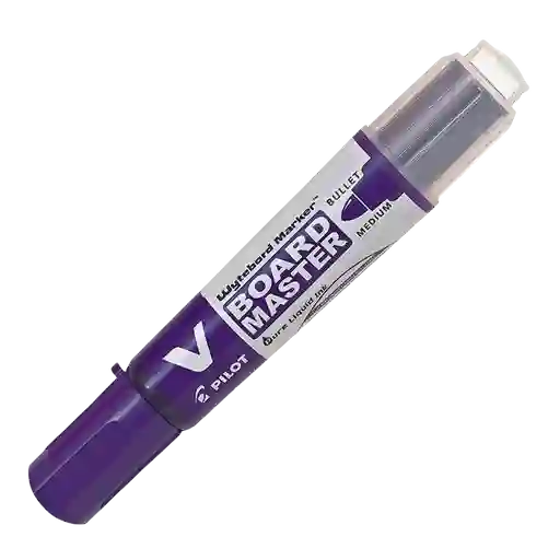 Marcador De Pizarra Recargable Vboard Master Violeta