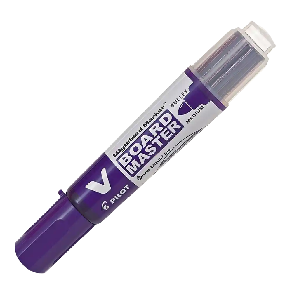 Marcador De Pizarra Recargable Vboard Master Violeta