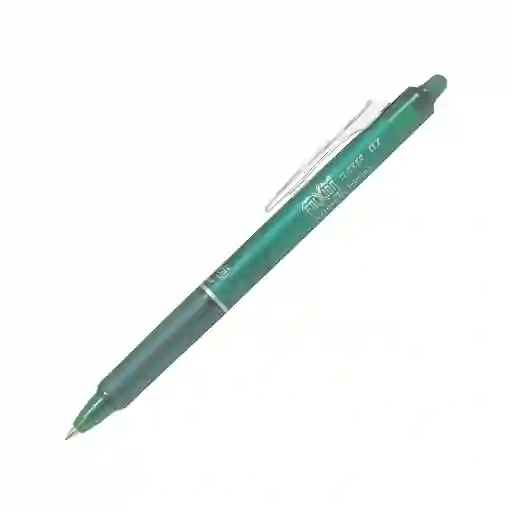 Lapiz Gel Pilot Frixion Clicker 07 Borrable Verde