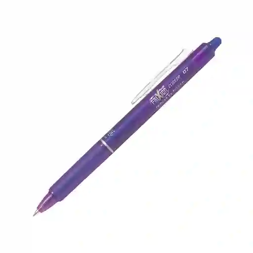 Lapiz Gel Pilot Frixion Clicker 07 Borrable Violeta