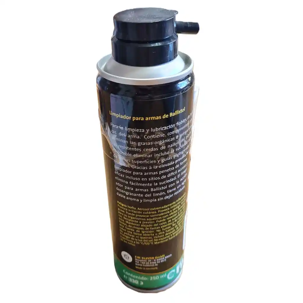 Limpiador Spray Alta Presion Aceite Lubricante Ballistol 250ml