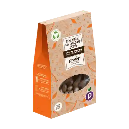 Piwen Almendra Chocolate Bitter 200g