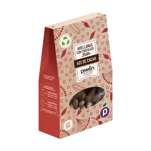 Piwen Avellana Chocolate Bitter 200g