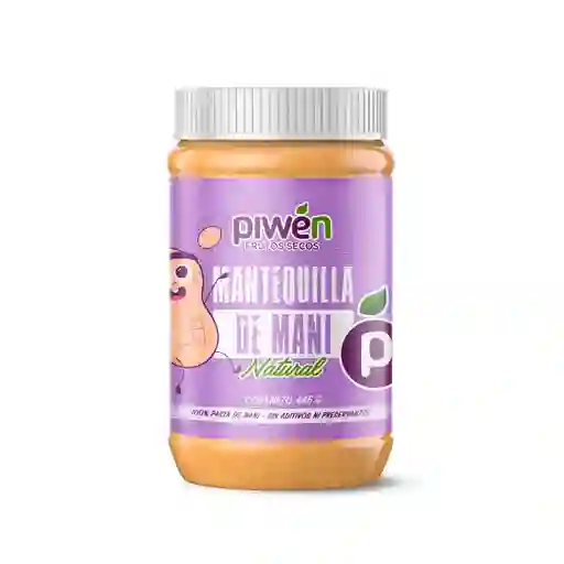 Piwen Mantequilla De Mani 485g