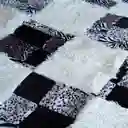 Cobertor Cubrecama Con Chiporro 2 Plazas Zebra