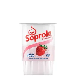 Yogurt Soprole Frutilla 165 Gr
