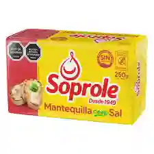 Mantequilla Con Sal Soprole 250 Gr