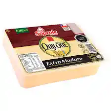 Queso En Trozo Extra Madurado Soprole Quilque 400 Gr