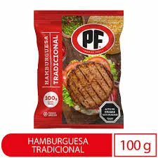 Oferta Hamburguesa Tradicional Pf 100 Gr