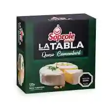 Queso Camembert La Tabla Soprole 125 Gr