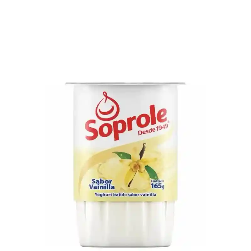 Yogurt Soprole Vainilla 165 Gr
