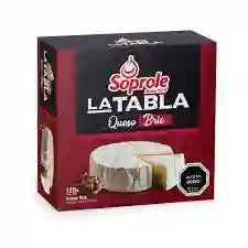 Queso Brie La Tabla Soprole 125 Gr