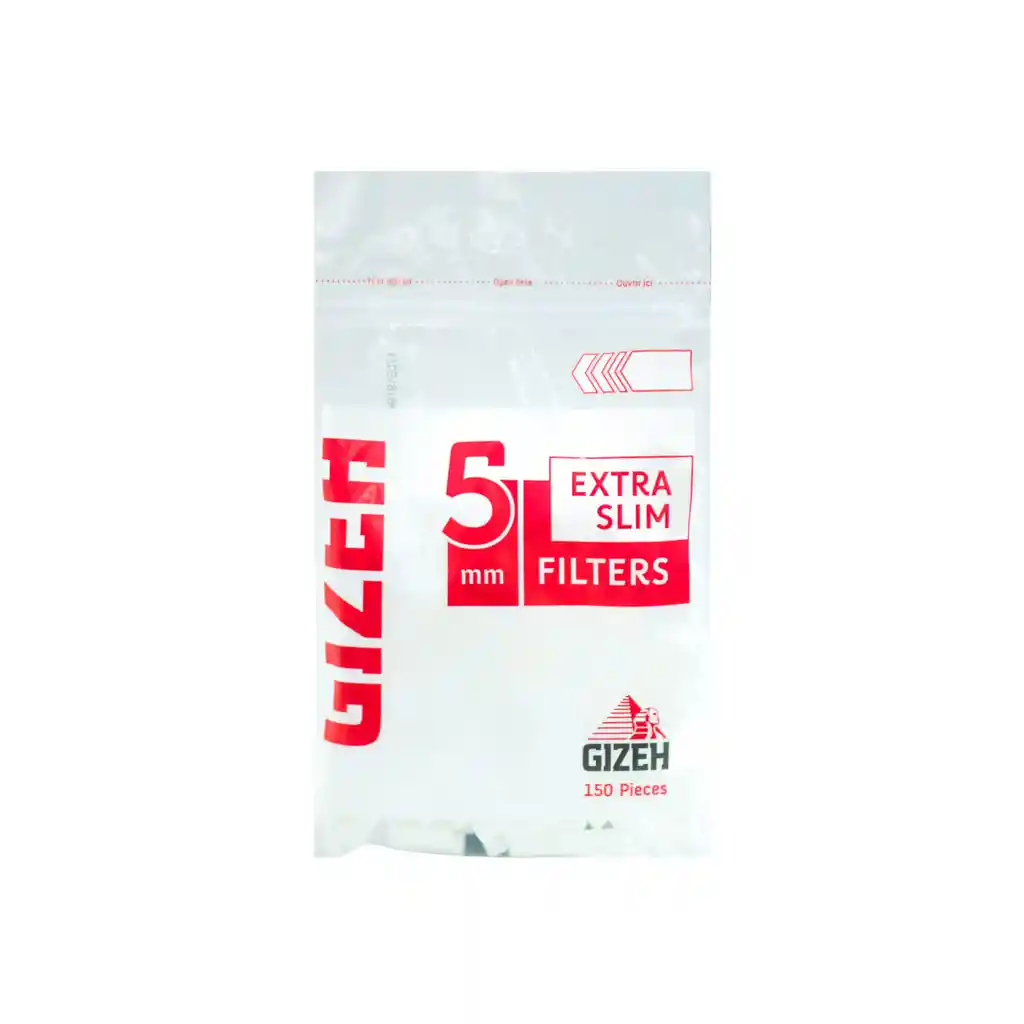 Filtro Gizeh Extra Slim 150 Unidades