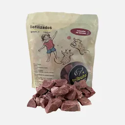 Tributo - Mix De Corazon E Higado De Vacuno Crudos Liofilizados Para Perros Y Gatos 100 G