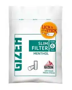 Filtro Gizeh Mentolado Slim