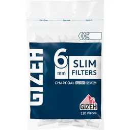 Filtros Gizeh Carbón Activado Slim X 120 Unidades