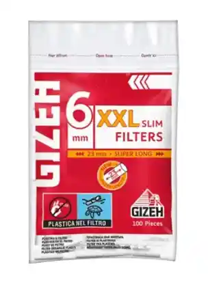 Filtros Gizeh 6 Mm Xxl Slim 23 Mm Largo