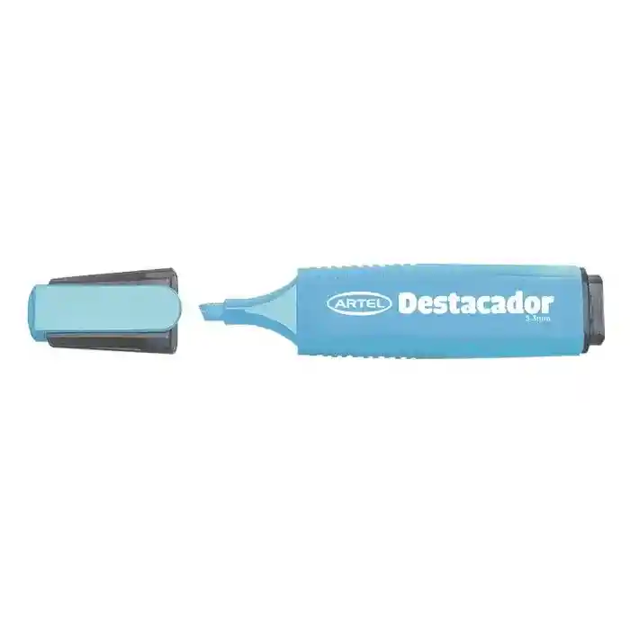 Destacador Artel Celeste Biselado 5,3