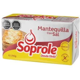 Mantequilla Con Sal Soprole 250g