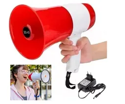 Megáfono 20w Dinámico De Mano Recargable