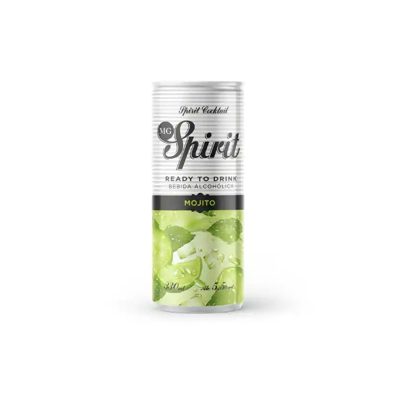 Coctel Mg Spirit Mojito Lata 5.5° 330 C.c.