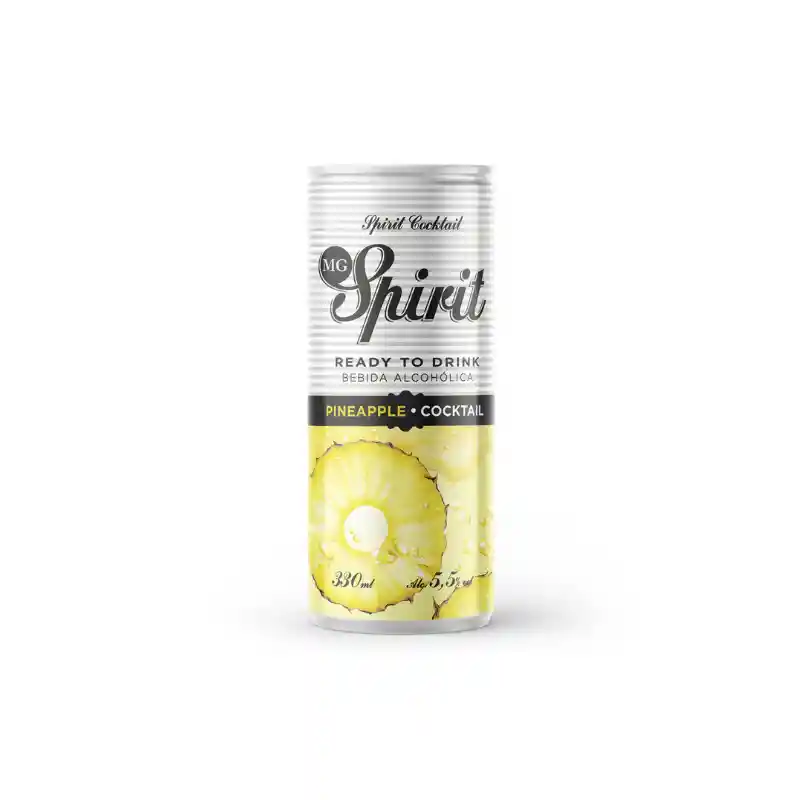 Coctel Mg Spirit Vodka Pineapple Lata 5.5° 330 C.r