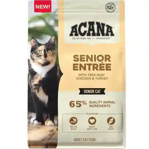 Acana Senior Entree Para Gatos 4,5 Kg Saco