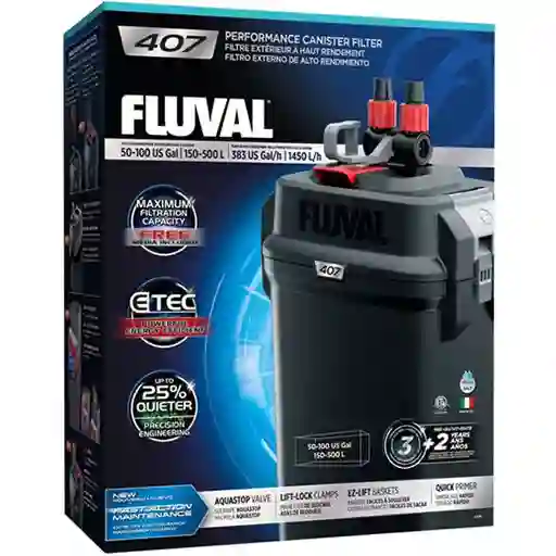 Fluval Filtro Externo 407 500 L