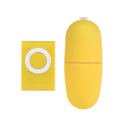 Huevo Vibrador Mp3 Amarillo