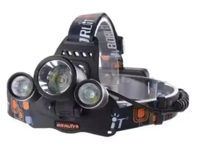 Linterna Led, Recargable 5000 Lumen, Luz Regulable, Parpadeo