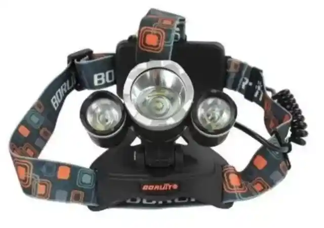 Linterna Led, Recargable 5000 Lumen, Luz Regulable, Parpadeo