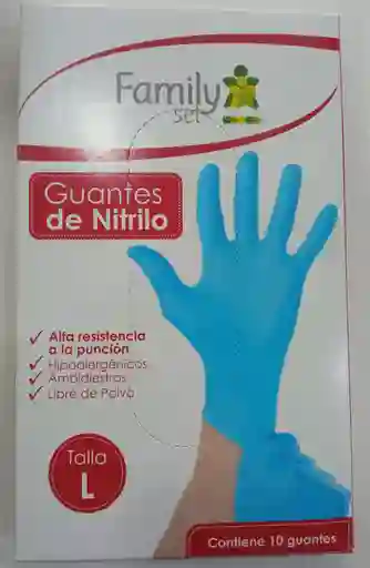Guantes De Nitrilo Talla L