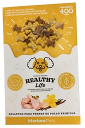 Marben Pets - Healthy Life Galletas Para Perros De Pollo Y Vainilla 400 Gr